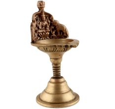 Brass Oil lamp Lakshmi Vilakku Traditional Kerala Lamp